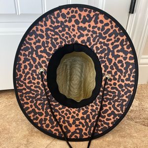 Straw “lifeguard” hat